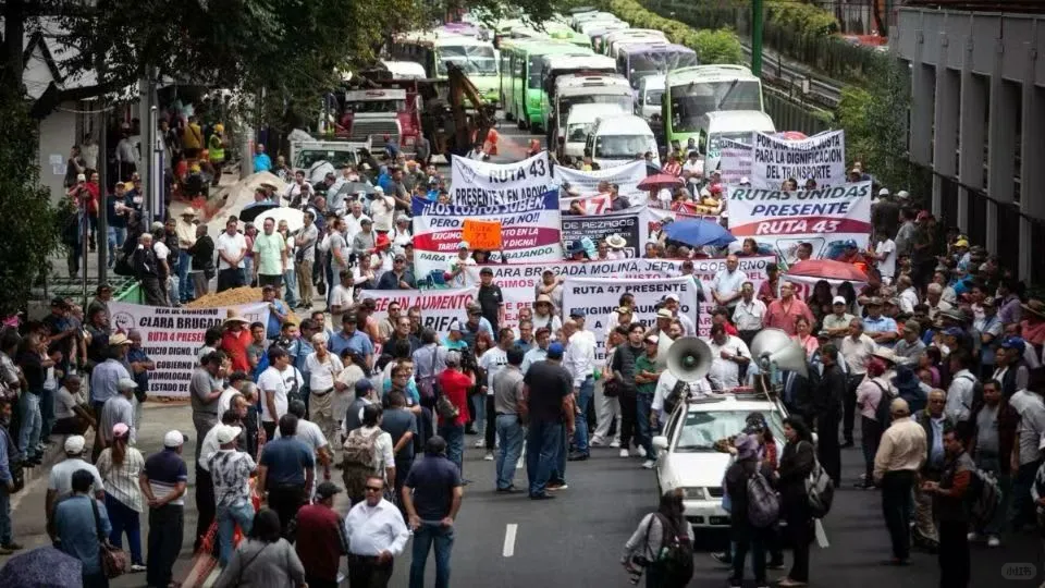 墨西哥物流预警！墨西哥全国运输业大罢工