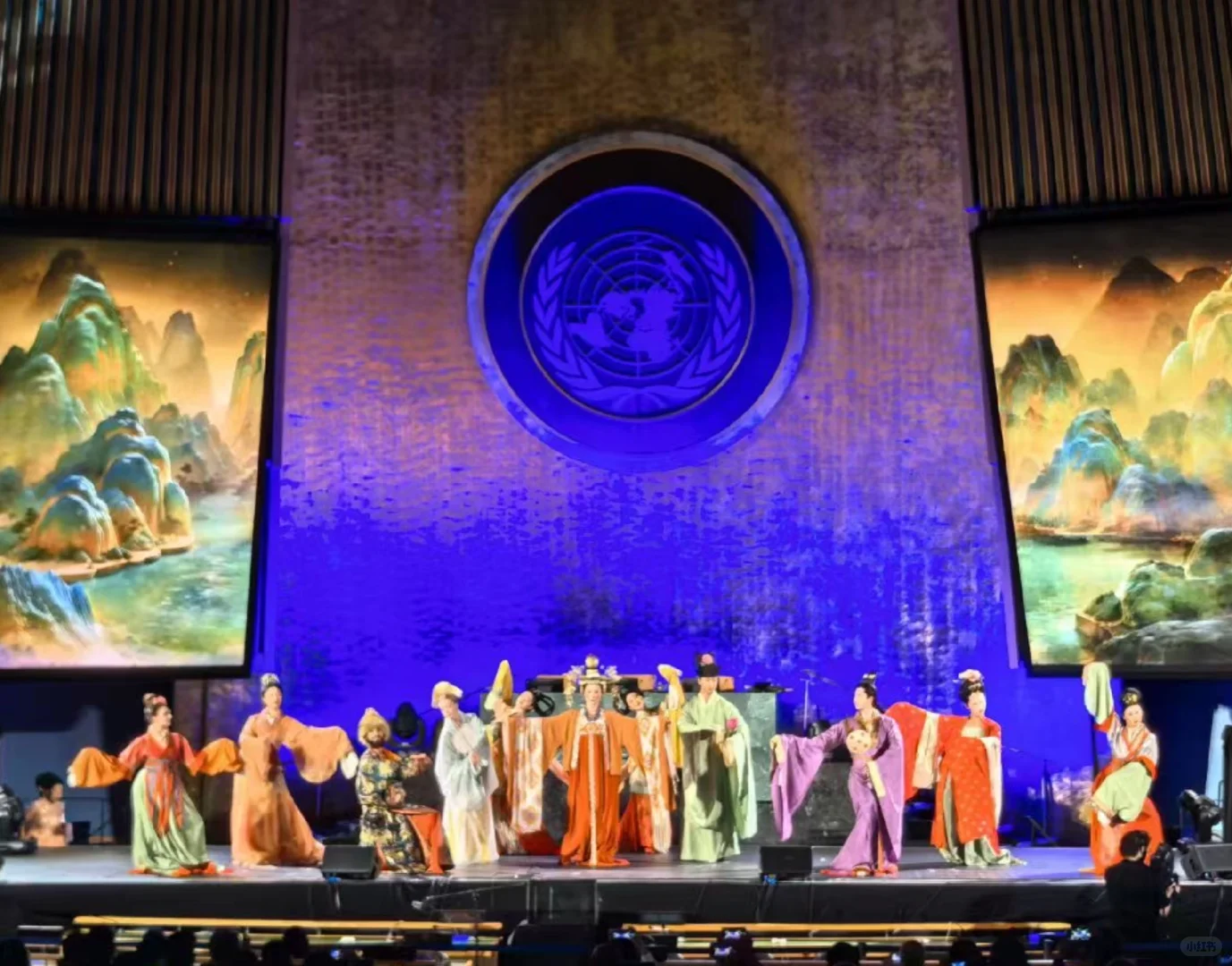 中国装束复原走进美国纽约联合国总部