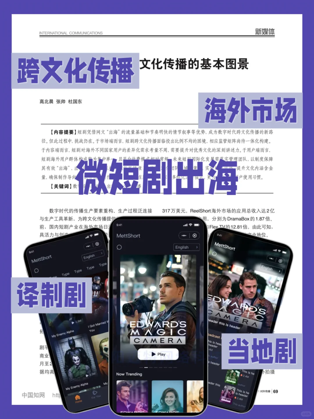 太好了！是微短剧！我的跨文化传播有救了！！