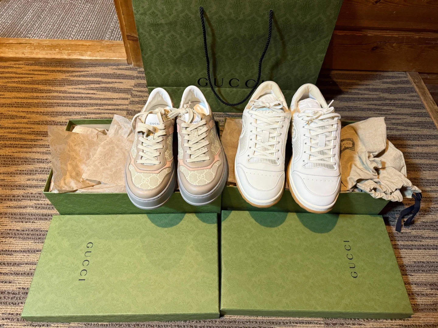 奥莱gucci鞋也太好买了，简直骨折价！