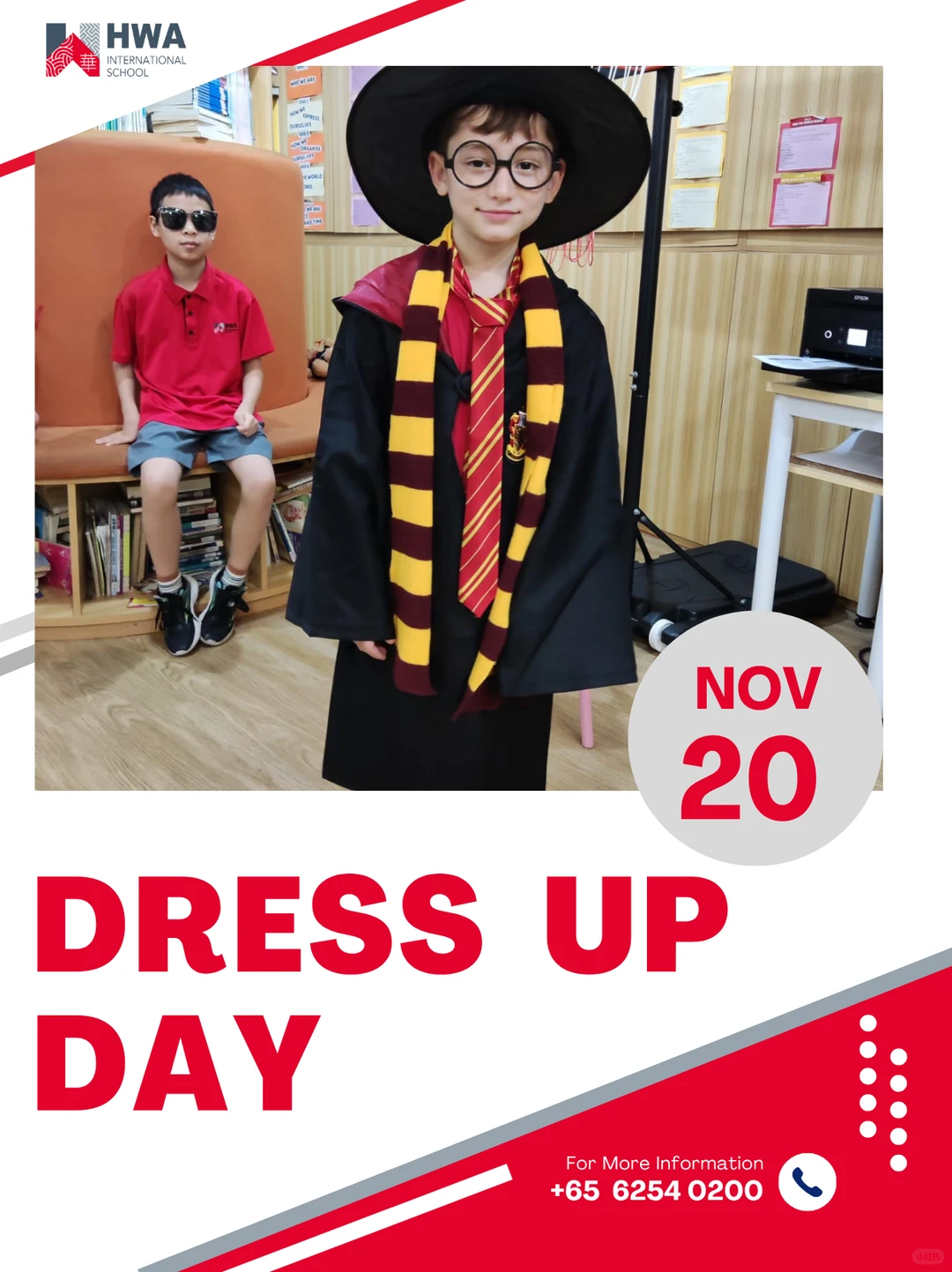 HWA 国际学校多彩的校园变装日