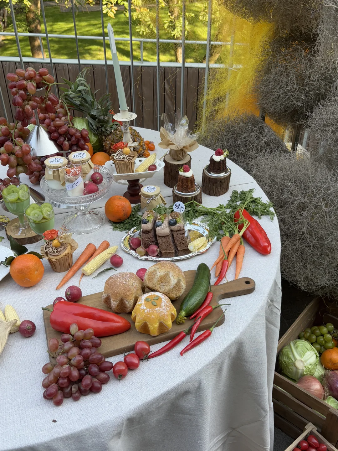 给嫡长闺设计的农作物婚礼