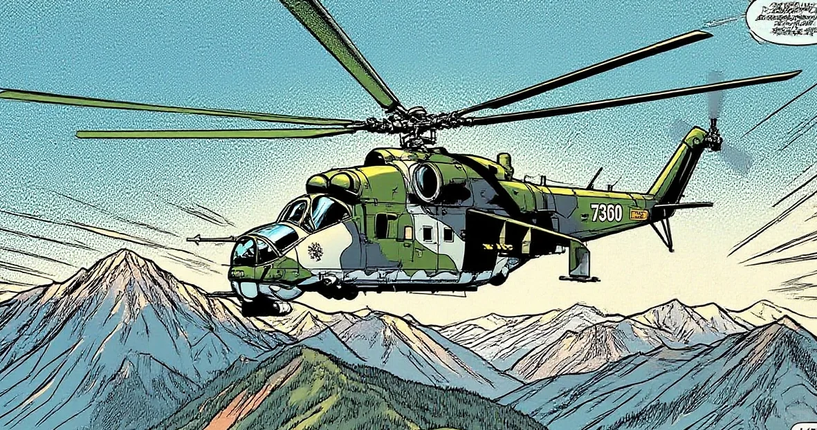 俄乌战争中的苏联老兵——米24武直作战纪实