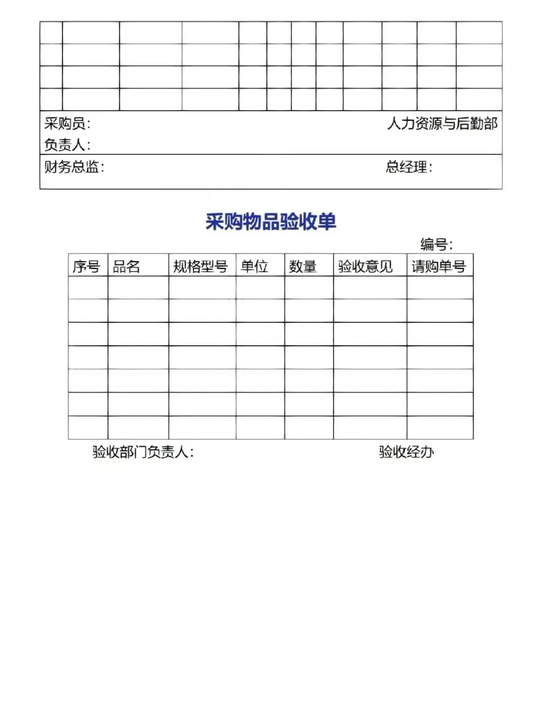 采购部管理制度，纯干货