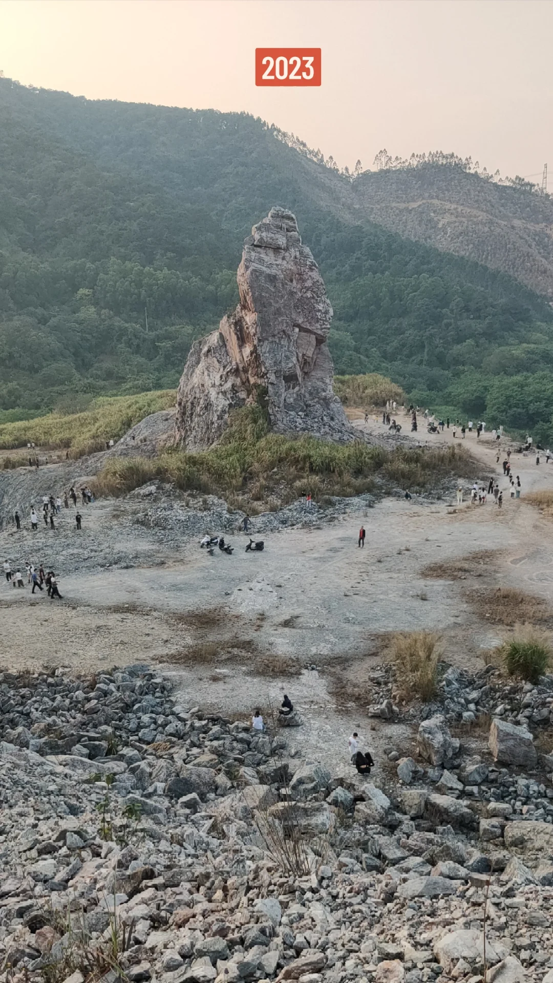 广东再无日照金山☀三水关山肚☕浮日蓝矿