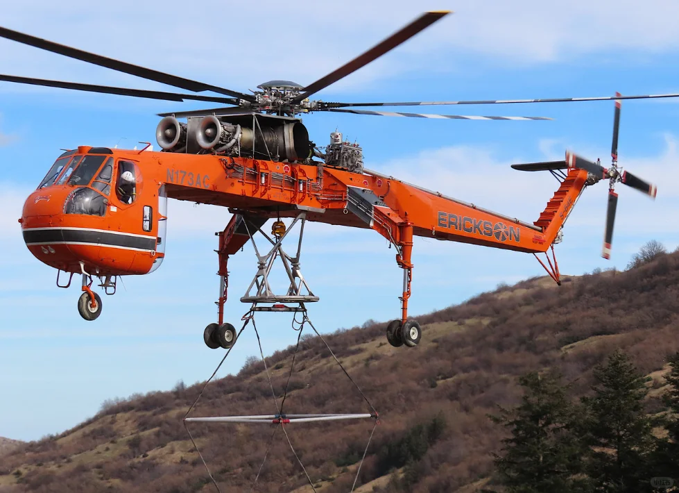 S-64双发重型直升机