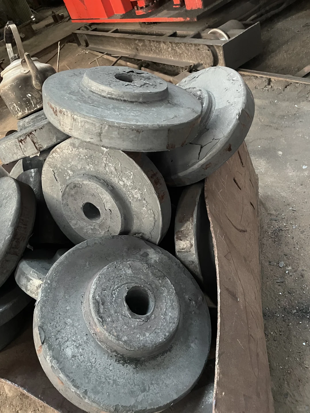 锻造火车车轮CL60锻件｜轮径Φ840mm｜粗铣轮辋