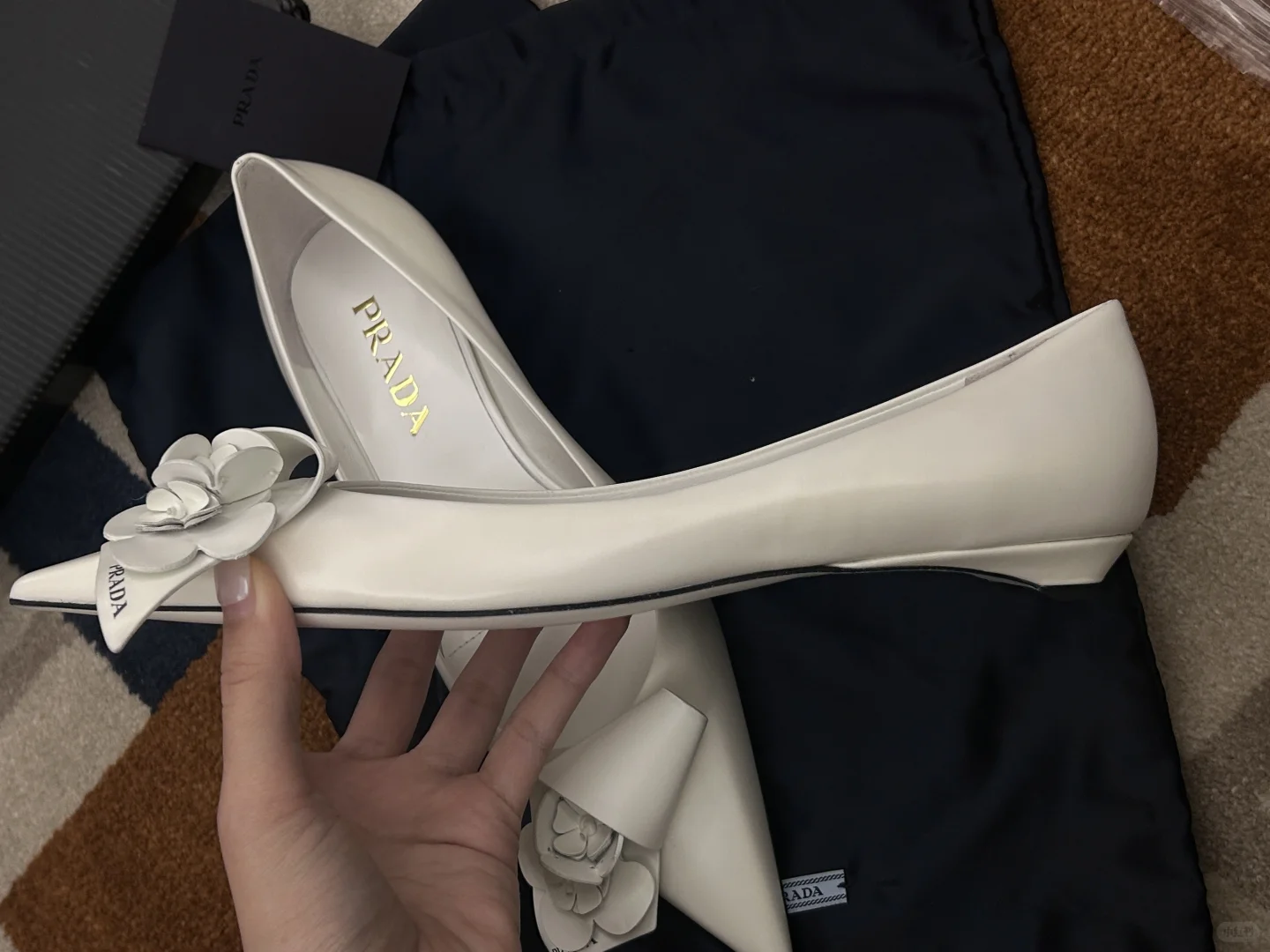 4500｜听说小红书出prada折纸鞋婚鞋很快