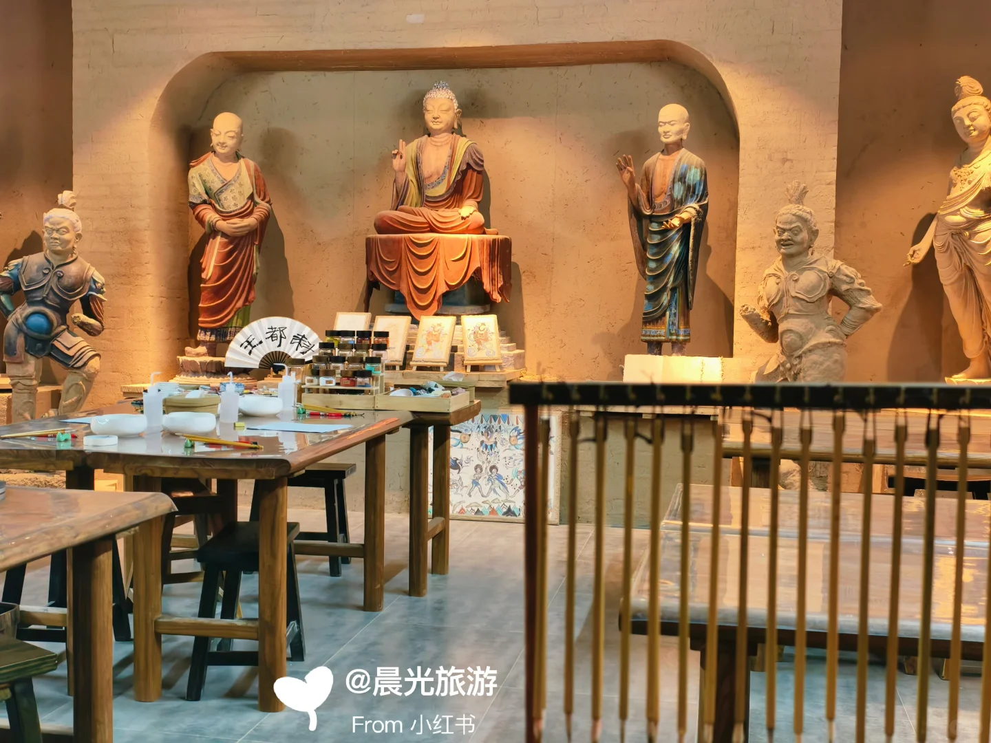 敦煌壁画临摹研学|触摸历史的非遗手作课