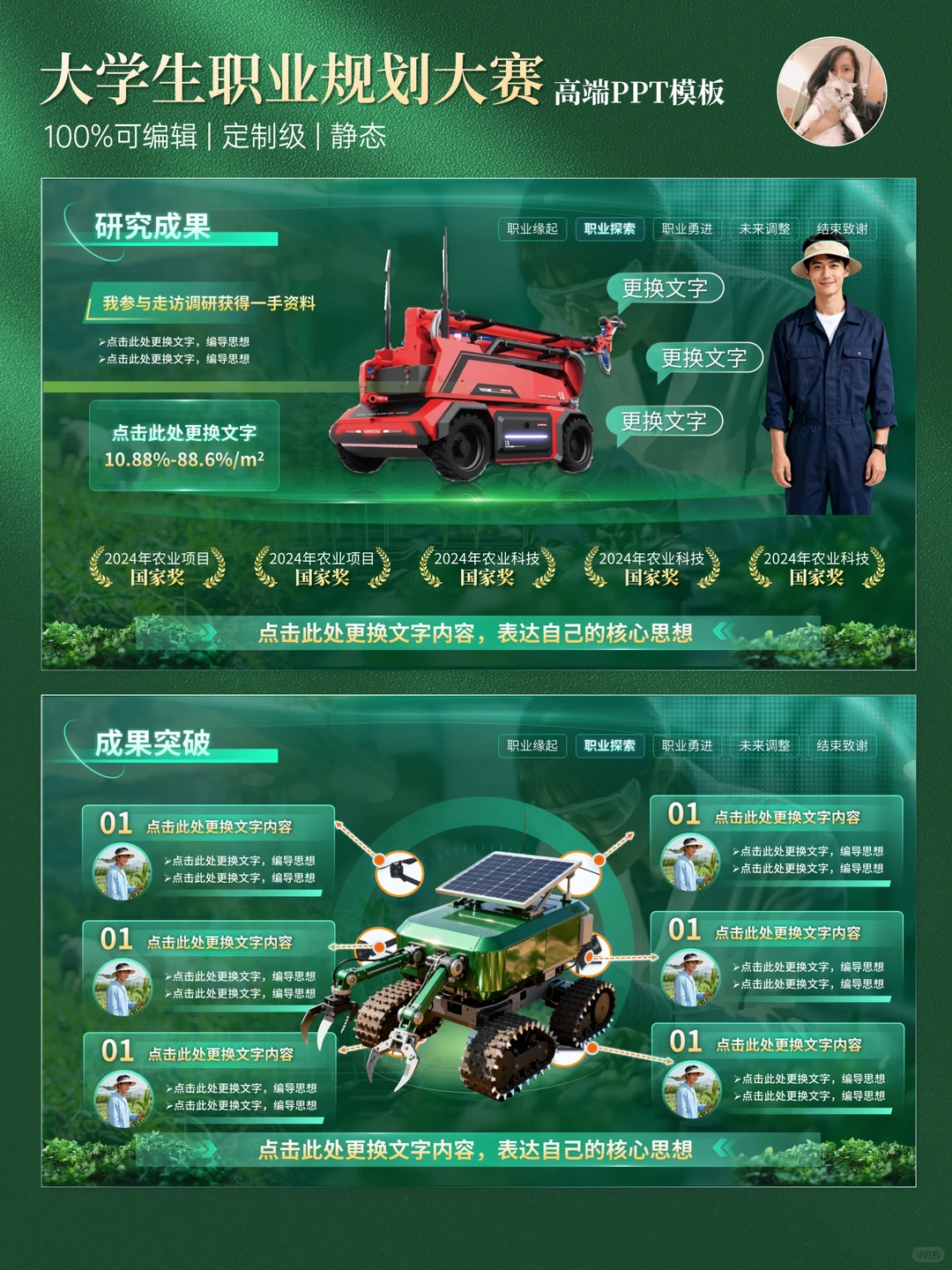 ? 职规PPT：评委如何看我的未来农业观