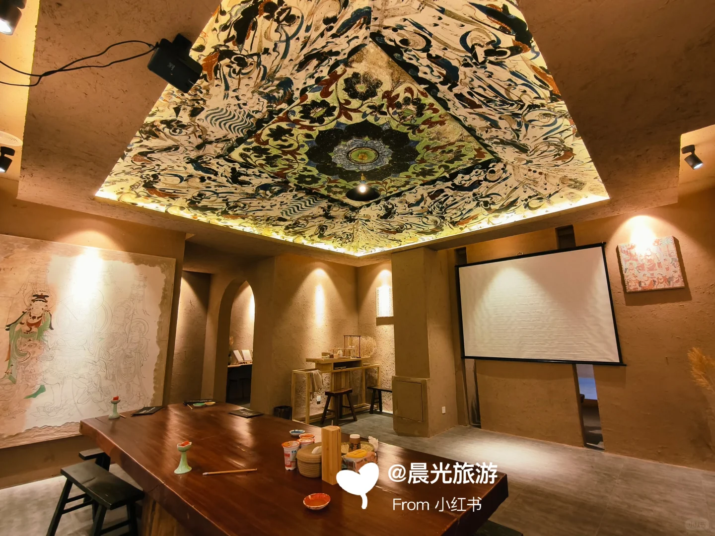 敦煌壁画临摹研学|触摸历史的非遗手作课