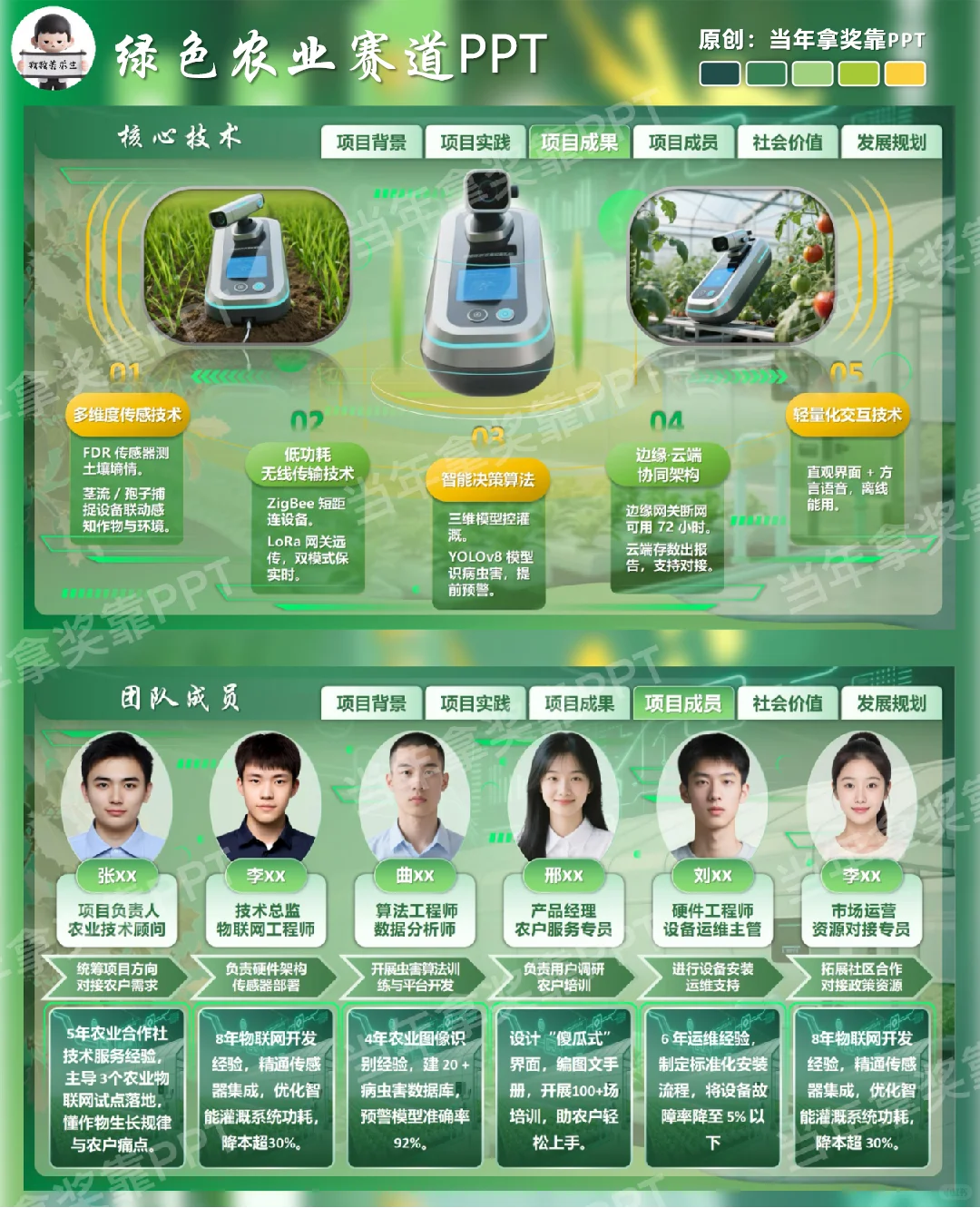 救命！农业赛道PPT卷成这样了