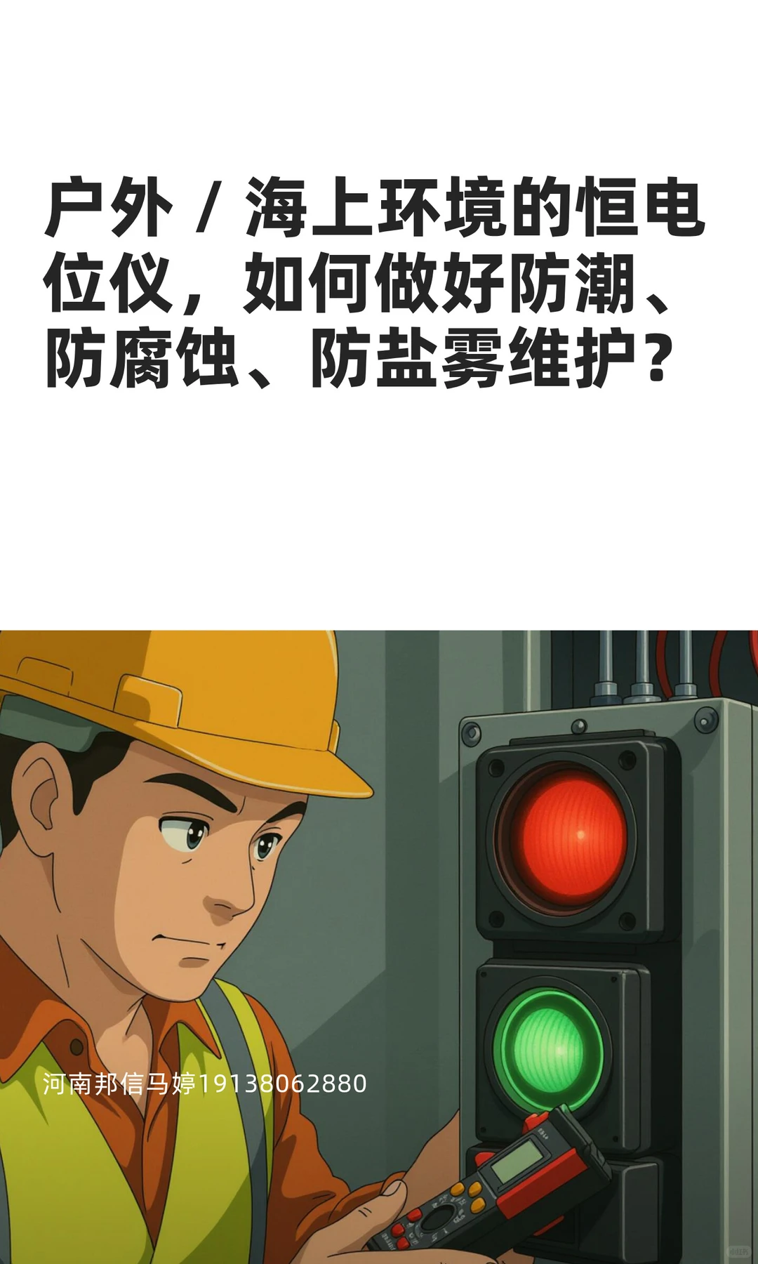 户外 / 海上环境的恒电位仪，如何做好防潮