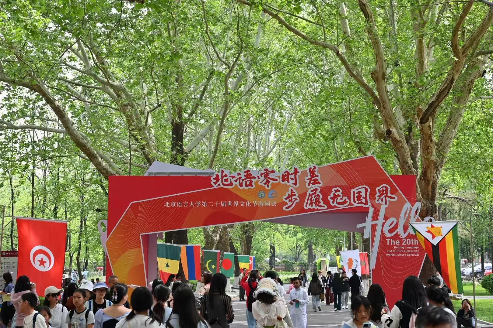 ?一天看遍万国?必须是北语世界文化节