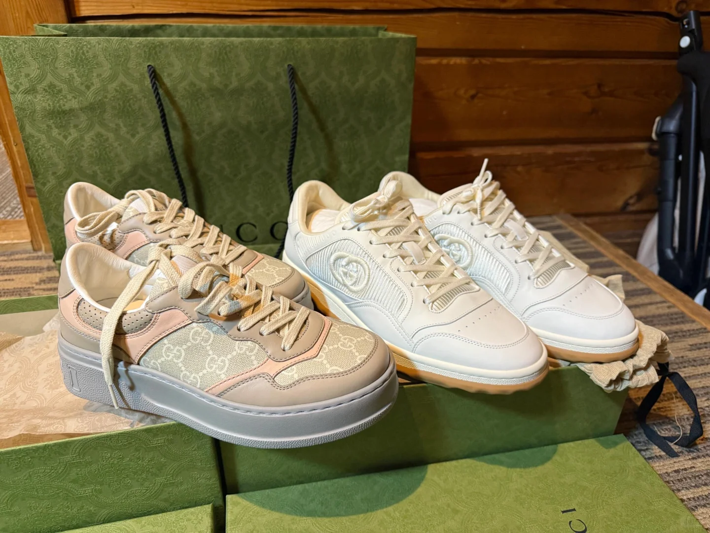 奥莱gucci鞋也太好买了，简直骨折价！