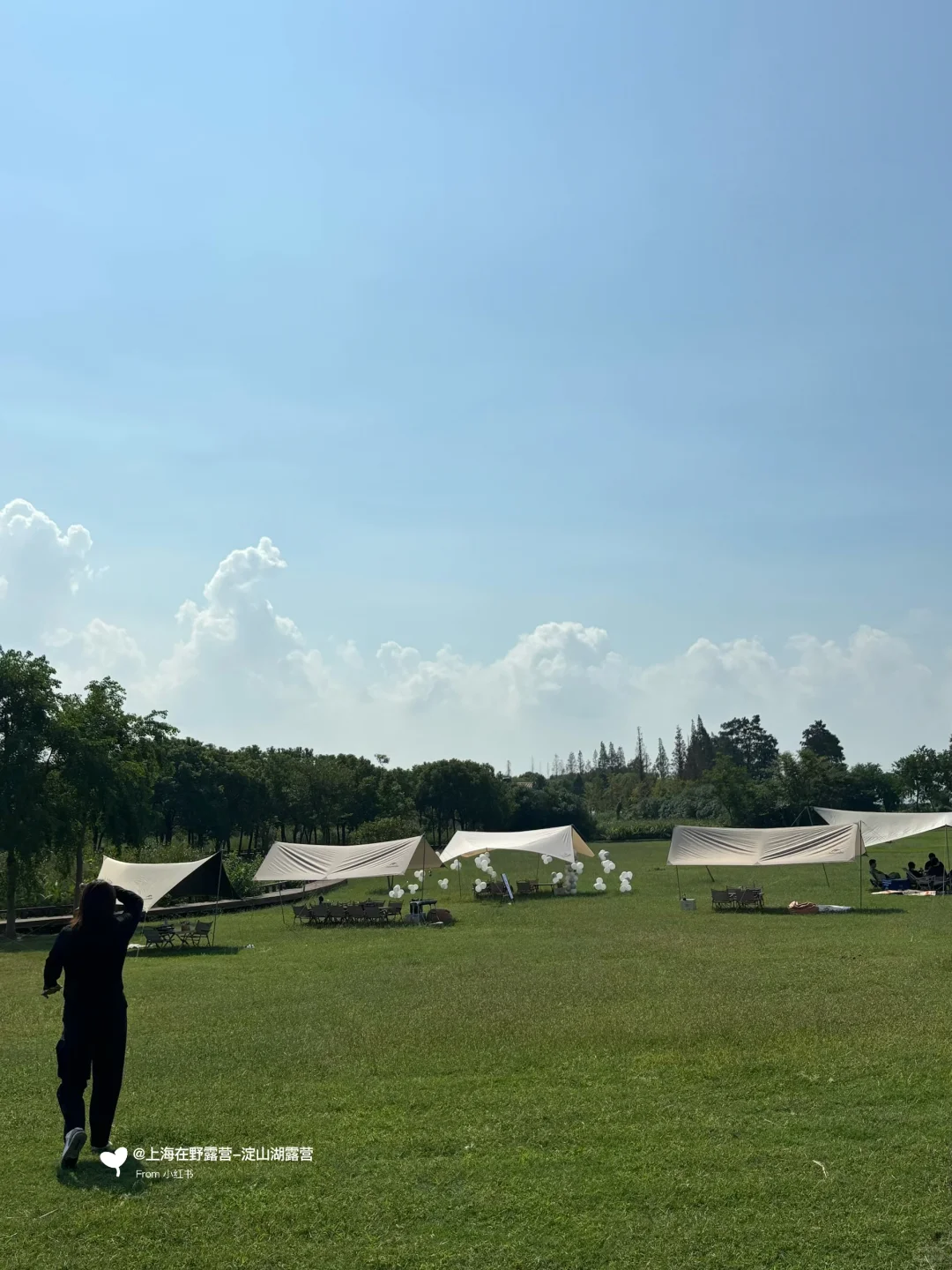 上海天晴是露营信号 ✨ | 淀山湖装备zu赁?️