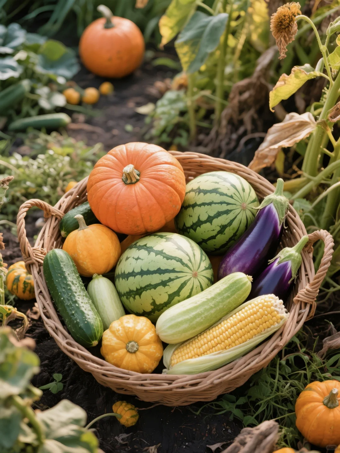 立秋，瓜果飘香，丰收在望