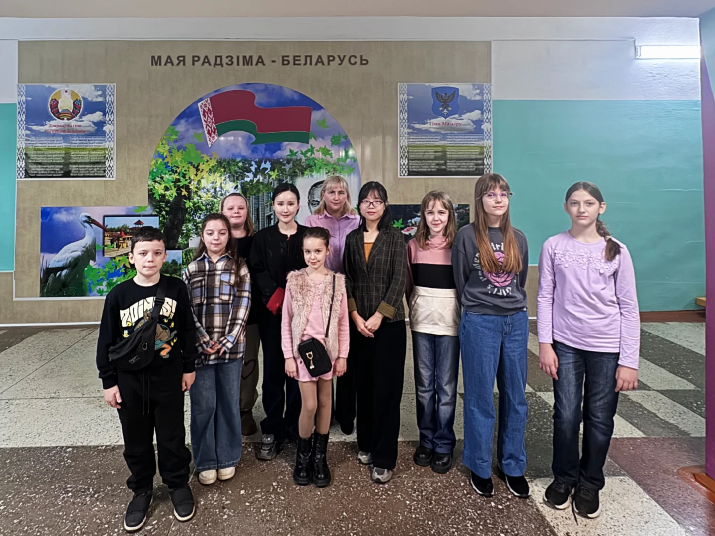 中白????文化交流的一天