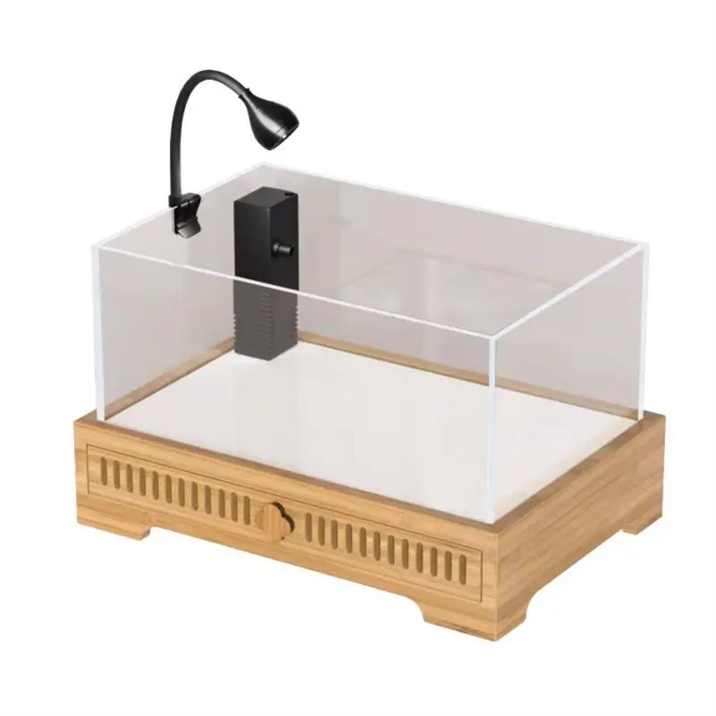 ✨立式玻璃鱼缸，高级感拉满！