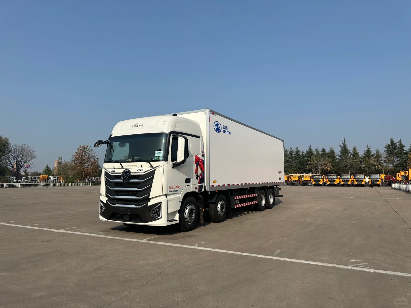 骏通冷藏车显示