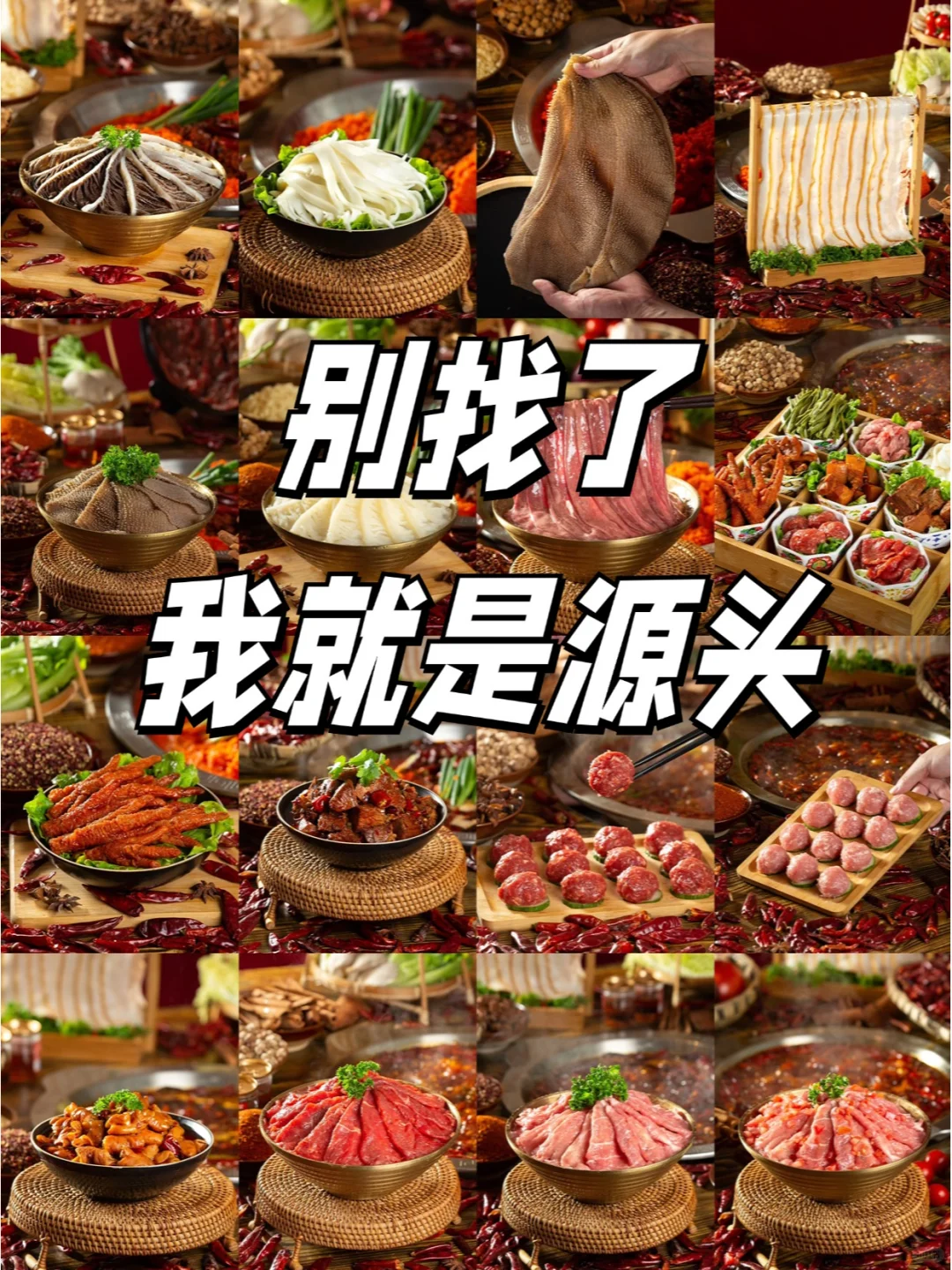 拜托了 火锅食材供应链 存下吧 很难找全的