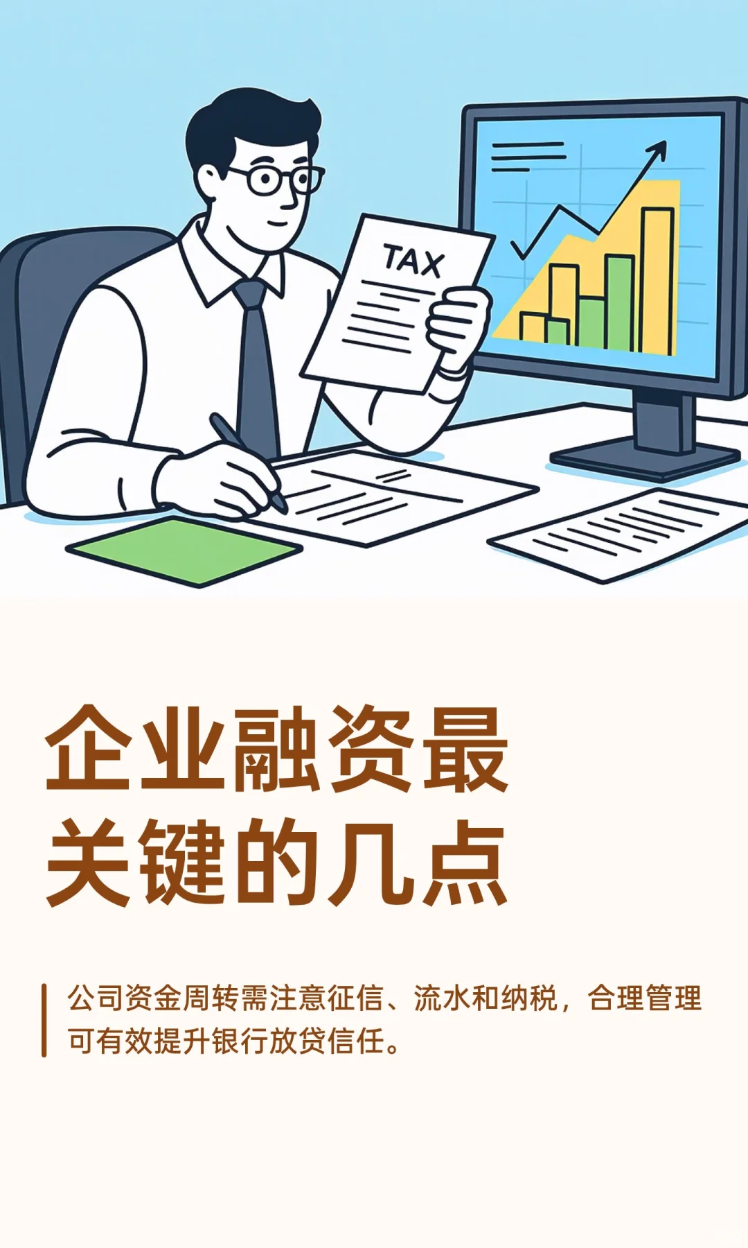 企业融资最关键的几点