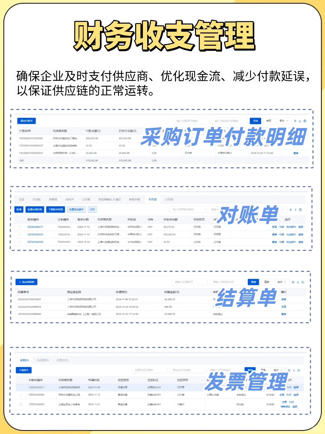 被同事追着问的SRM供应商管理系统，太香了❗️