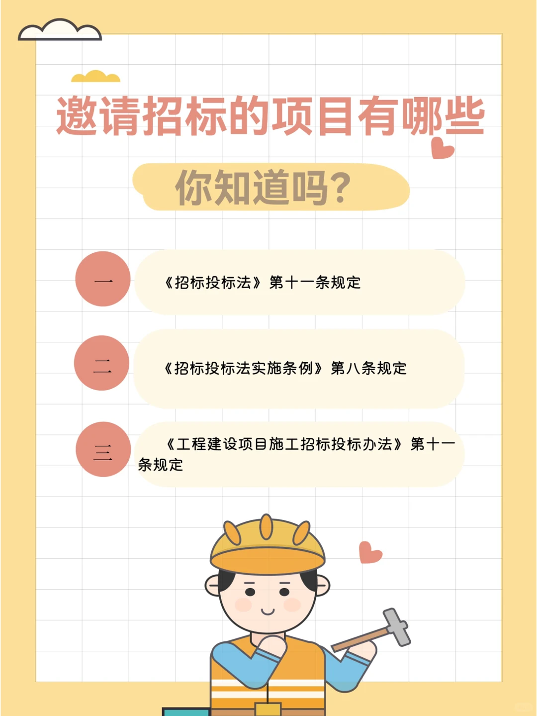 邀请招标的项目有哪些，你知道吗？