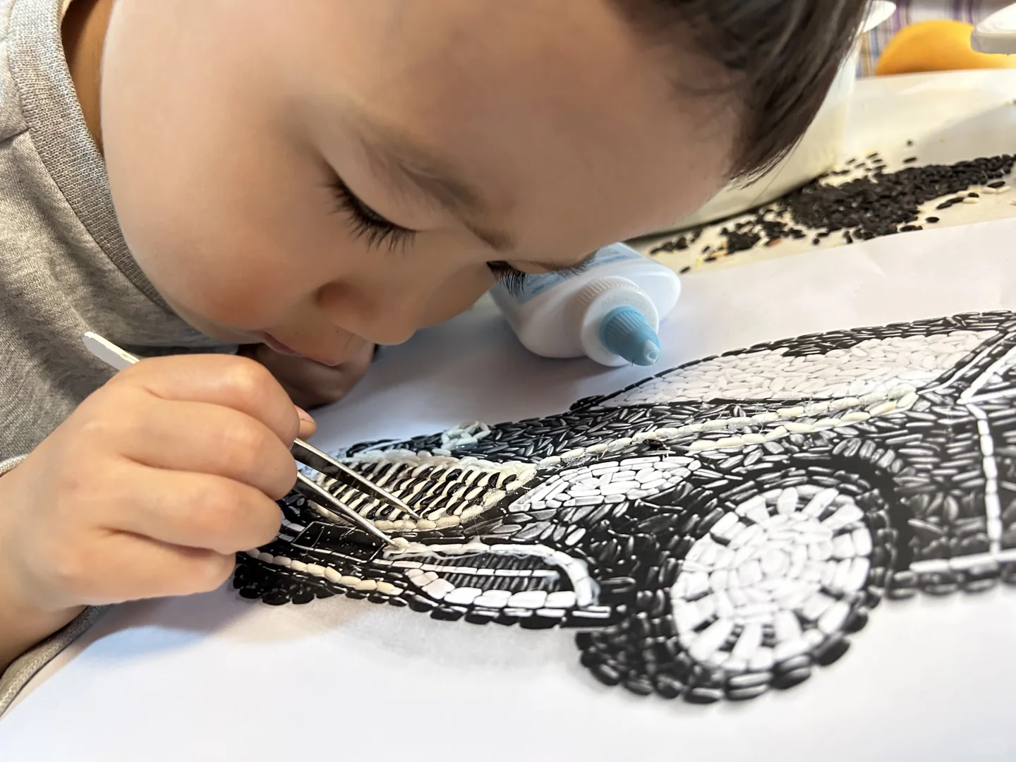 五谷杂粮做手工