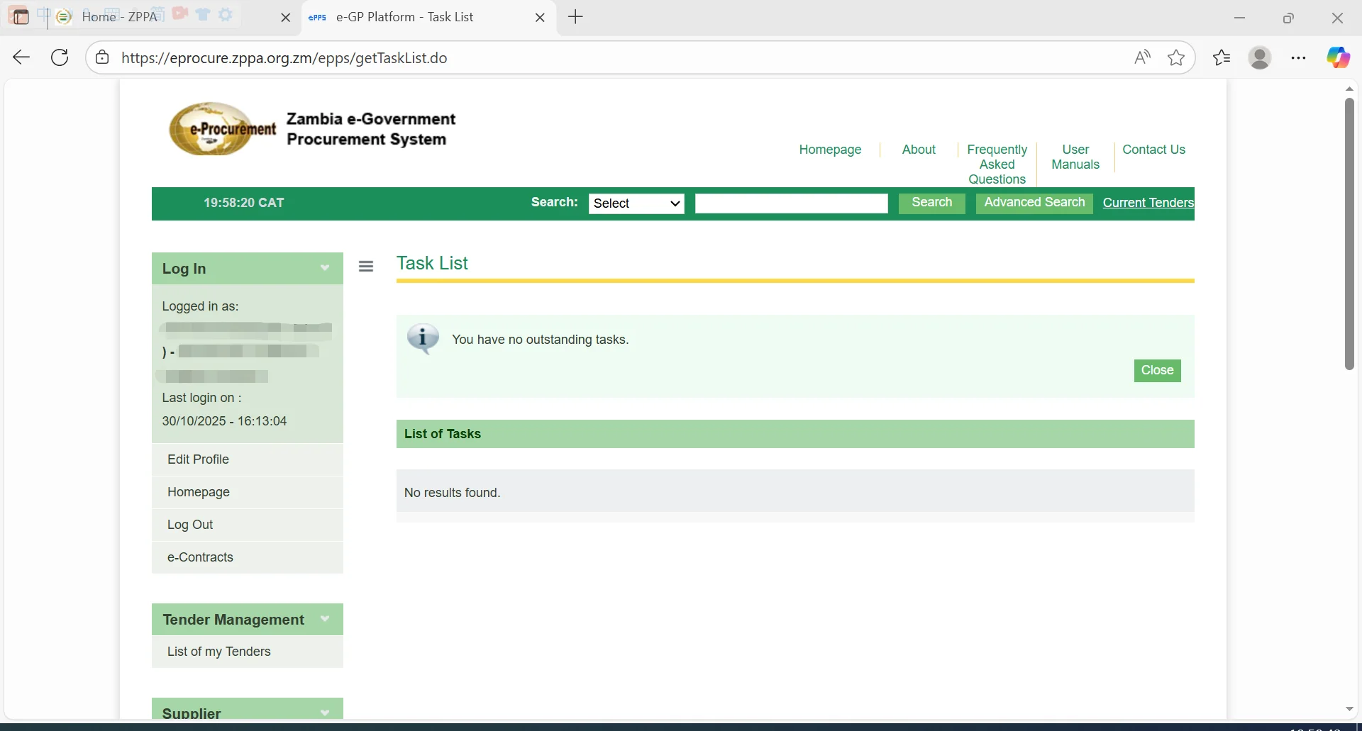 赞比亚工作攻略之Egp线上招投标