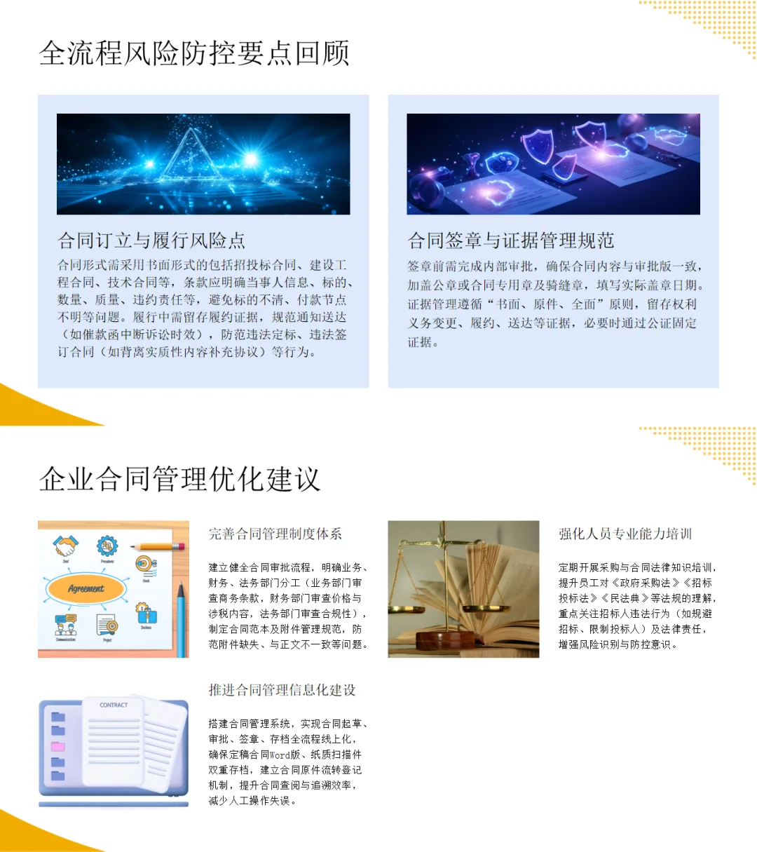 法律培训PPT||合同管理全流程风险防控实务