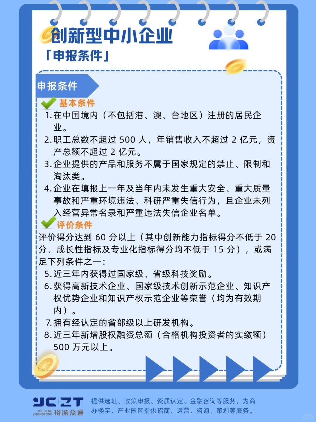 太全啦科小创小专精特新高企申报条件大对比