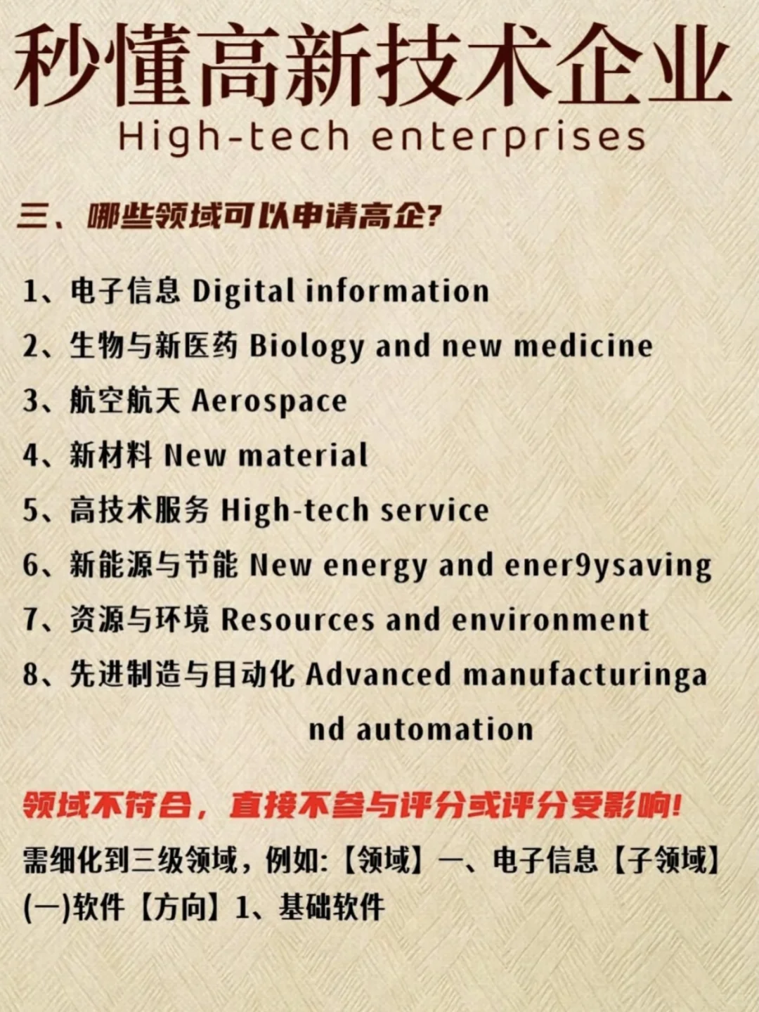 了解下秒懂高新技术企业！