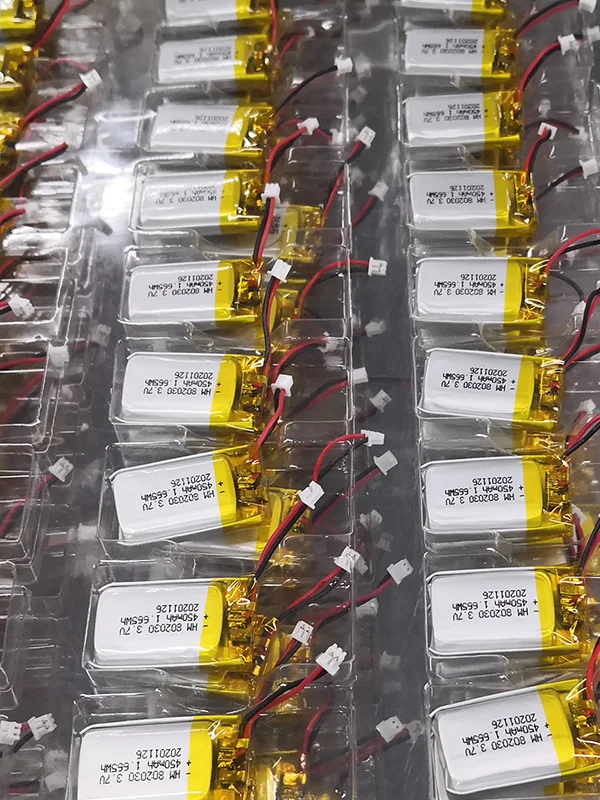 902030聚合物锂电池系列产品展示