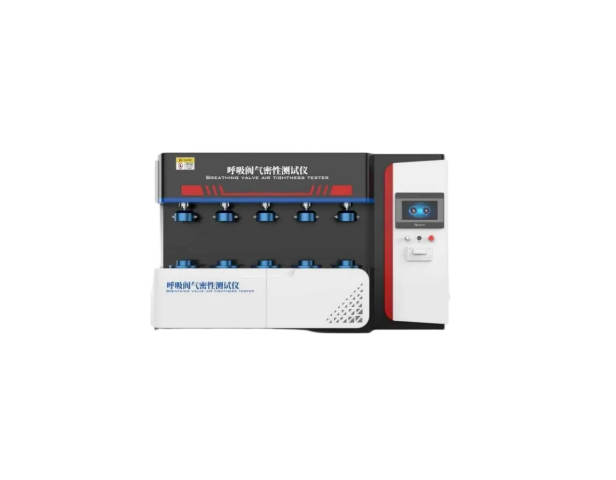 口罩呼吸阀气密性测试仪-五工位