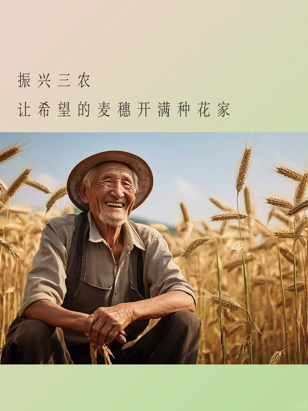 三农文案 | 以发展谱写大地的诗歌❤️