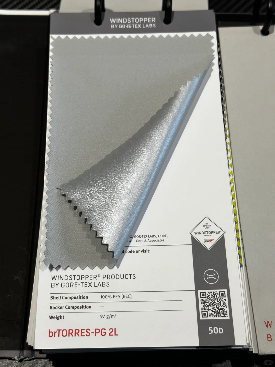 GORE TEX EPE膜直观展示