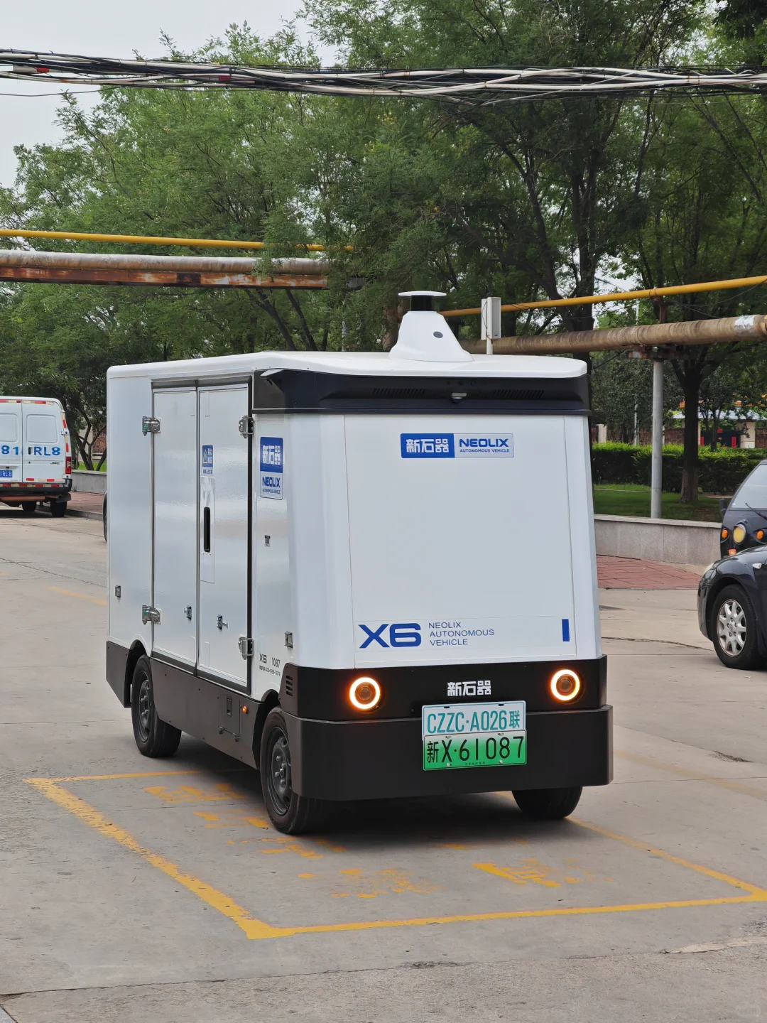 任丘这个小县城竟然也有无人驾驶小车车