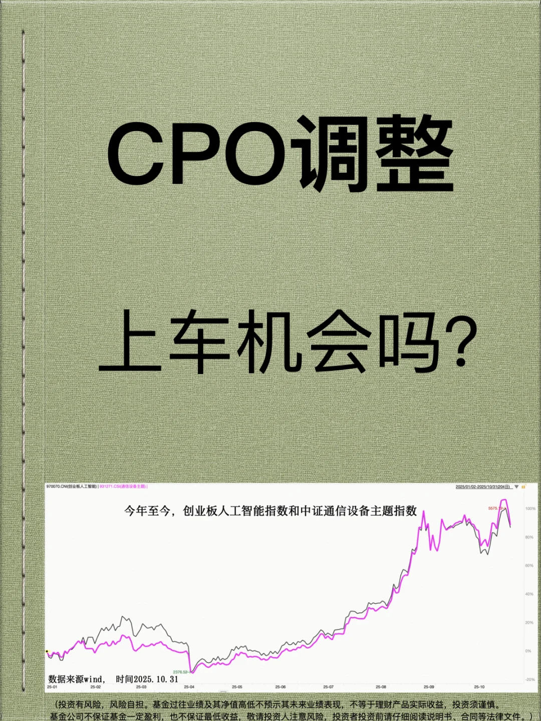 CPO调整，还能上车吗？