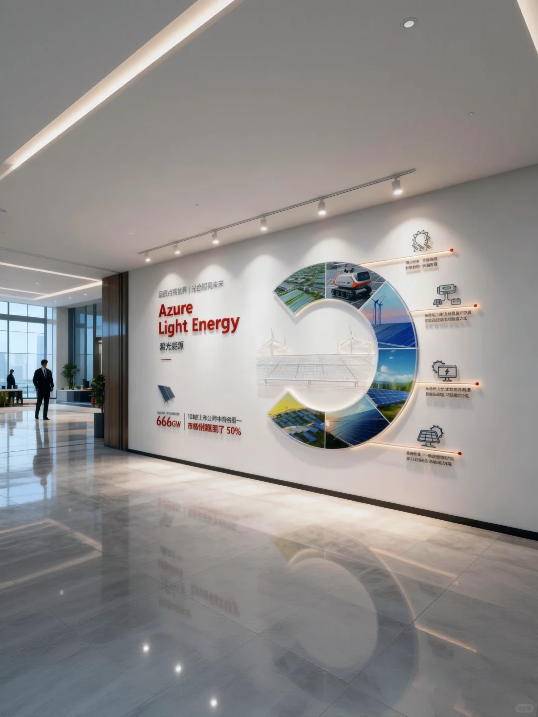 新能源人都在找的科技文化墙✨
