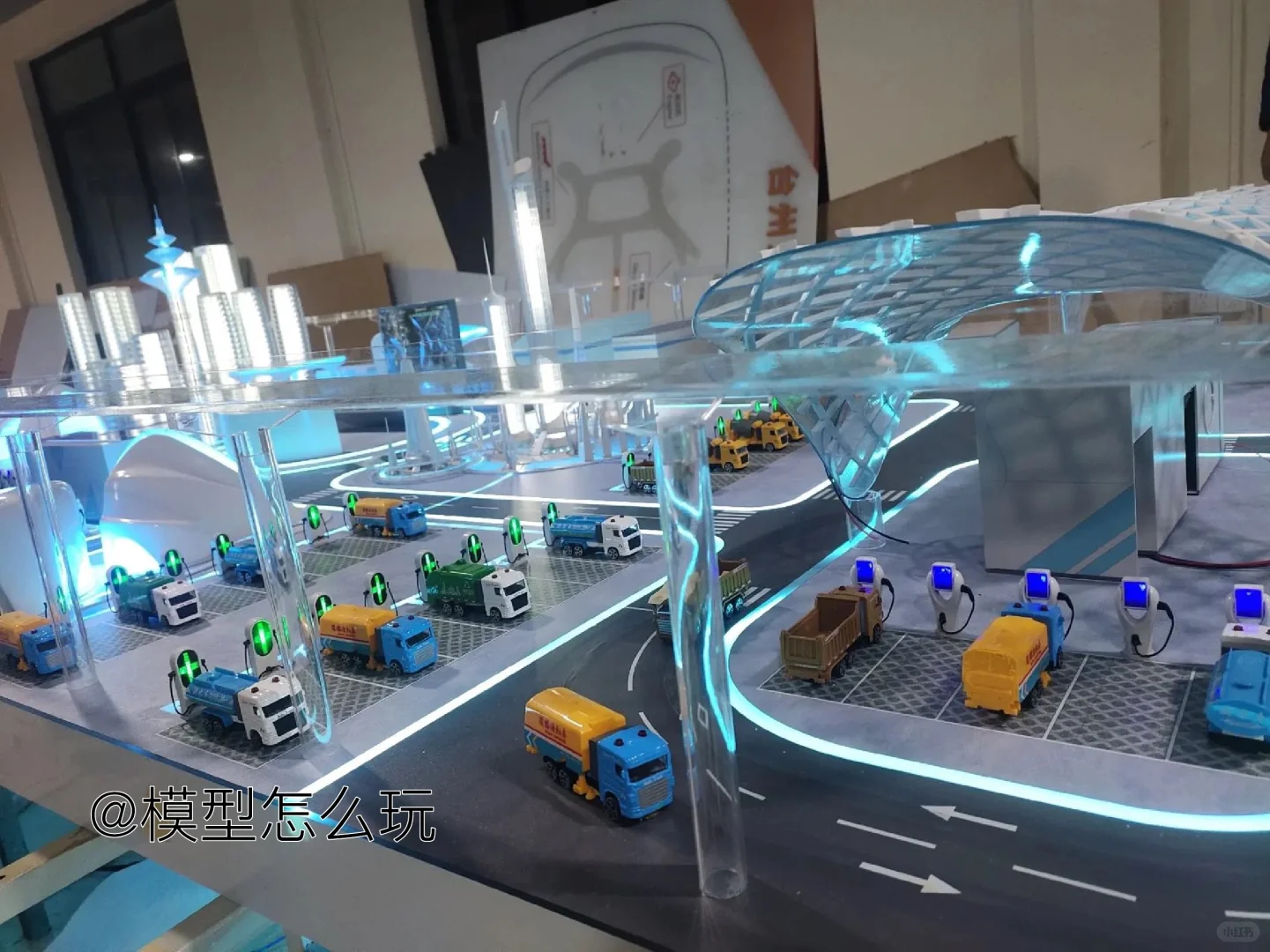 新能源光充储沙盘