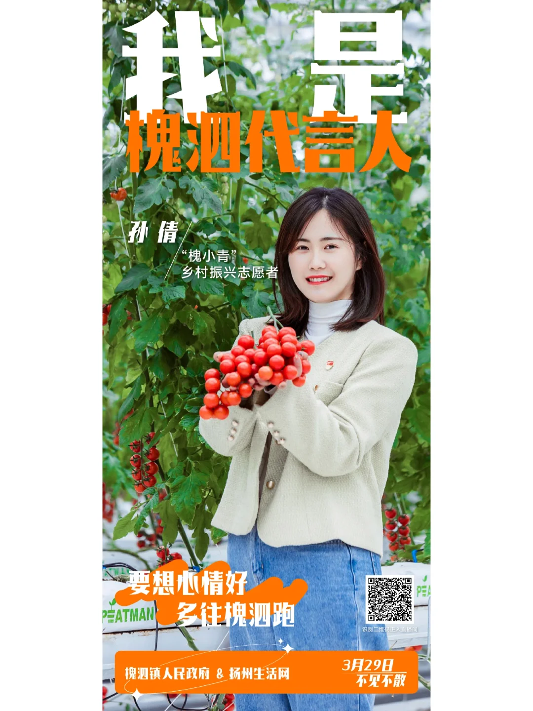 乡村振兴助农直播计划海报设计