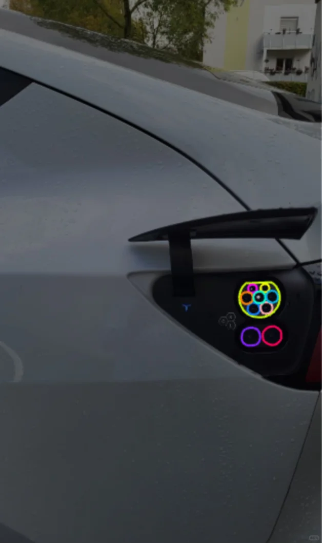 智能AI识别之电动汽车充电插口定位识别数据