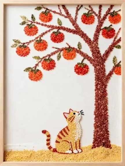 挑战五谷杂粮拼贴画第706天|小动物