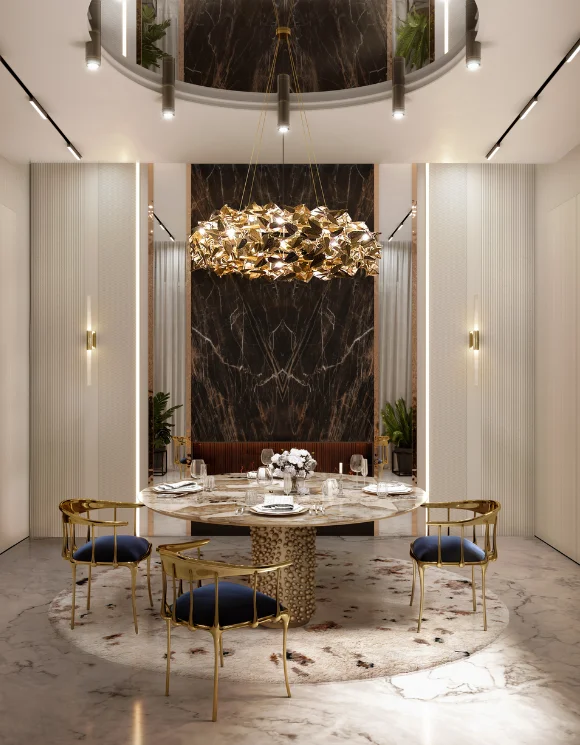 博卡家具定制#纯铜餐椅#博卡杜伦波家具工厂