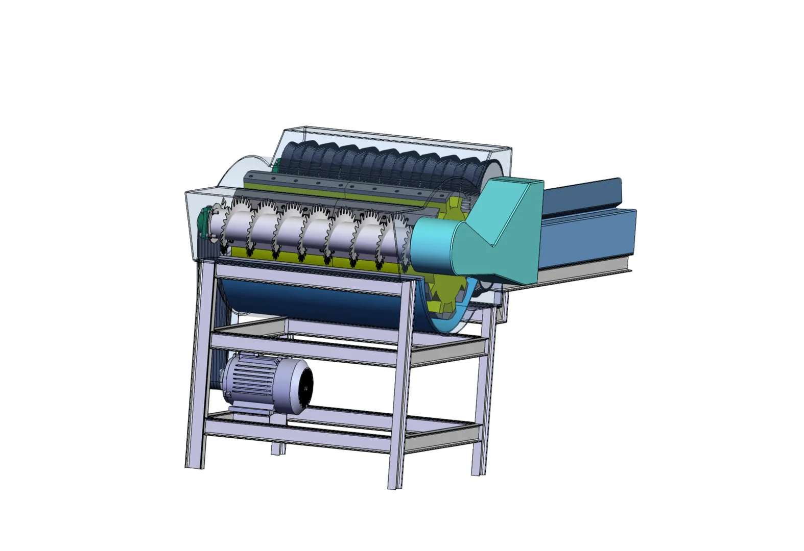 毕设农装赛分享-秸秆粉碎机