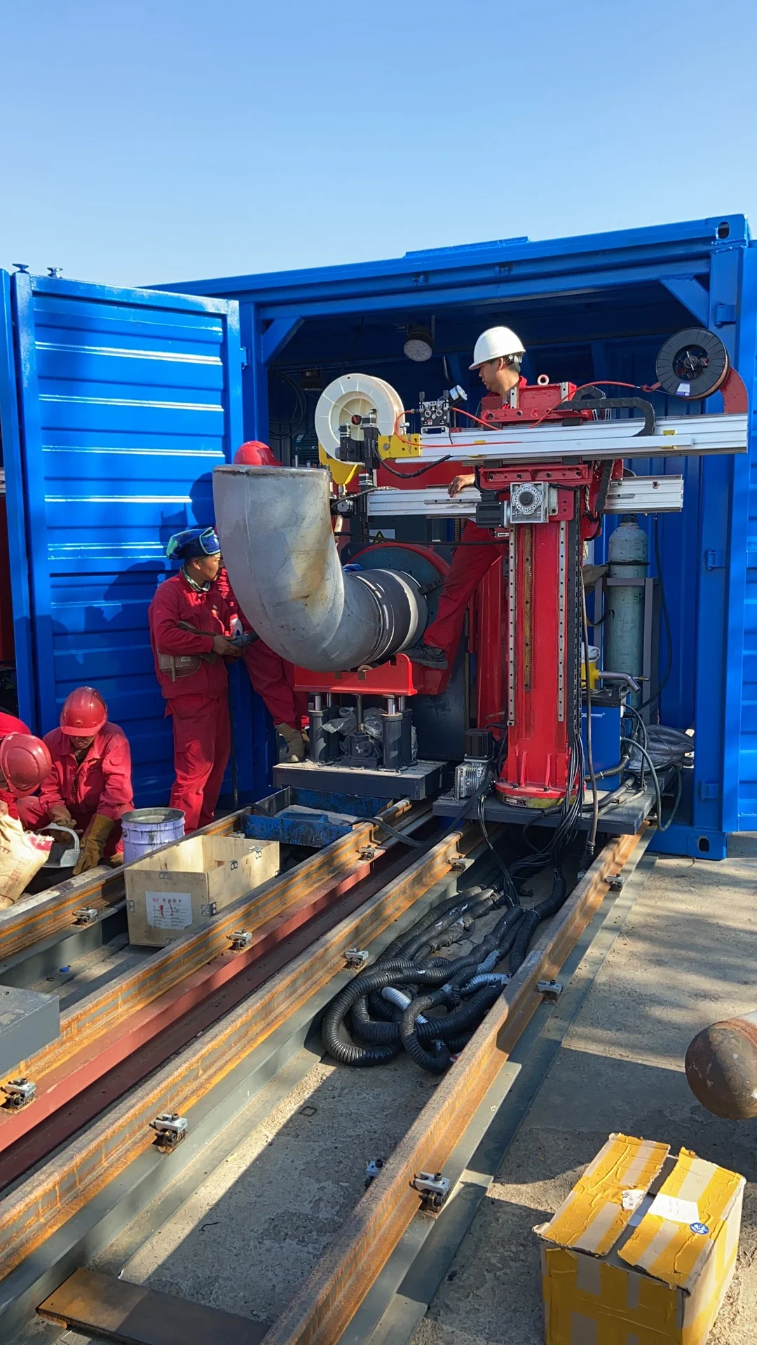 自动化焊接设备，预制管道焊接