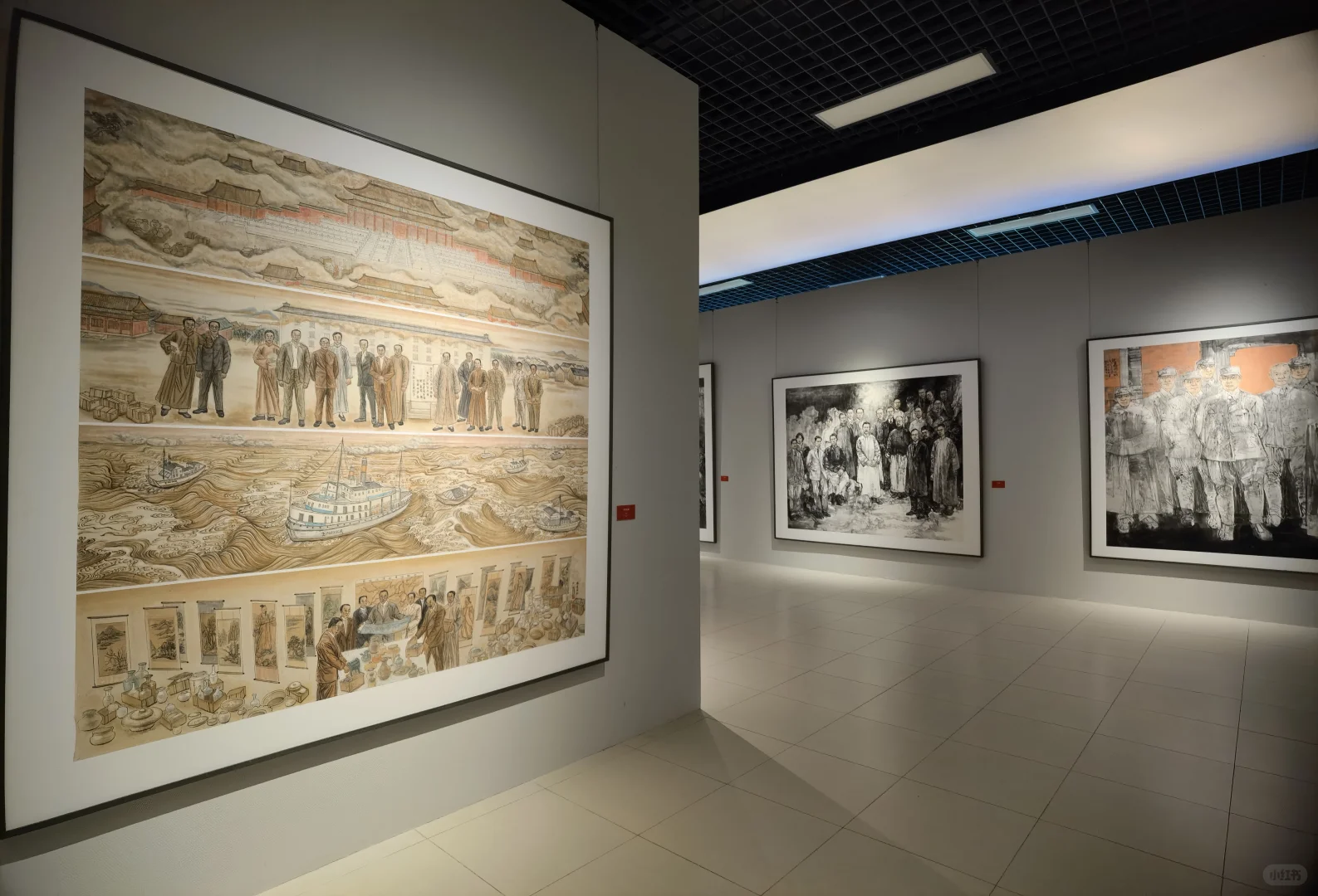 入选央视、人美、国家画院主办的国展（故宫