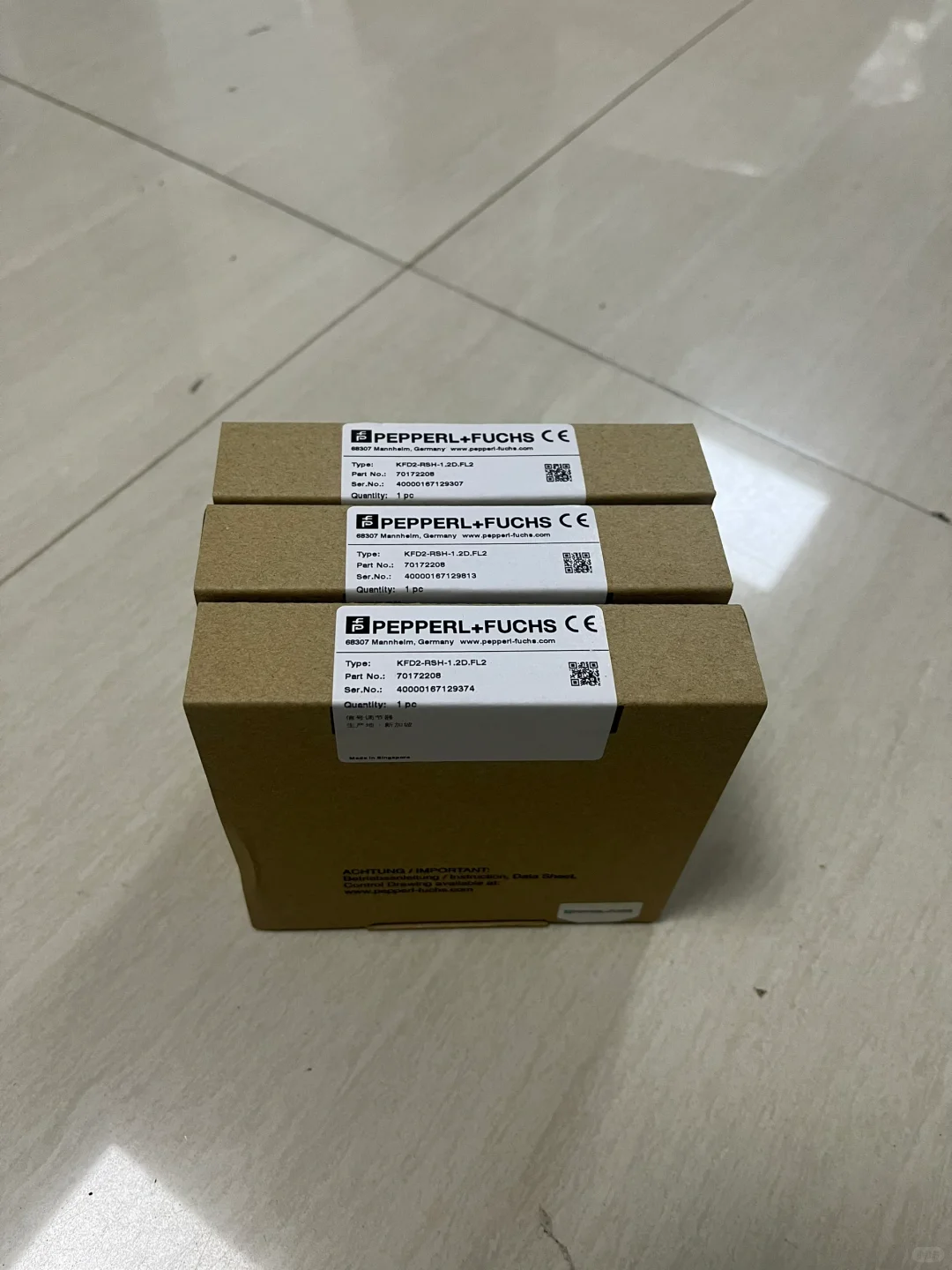 P+F倍加福光电传感器信号处理器