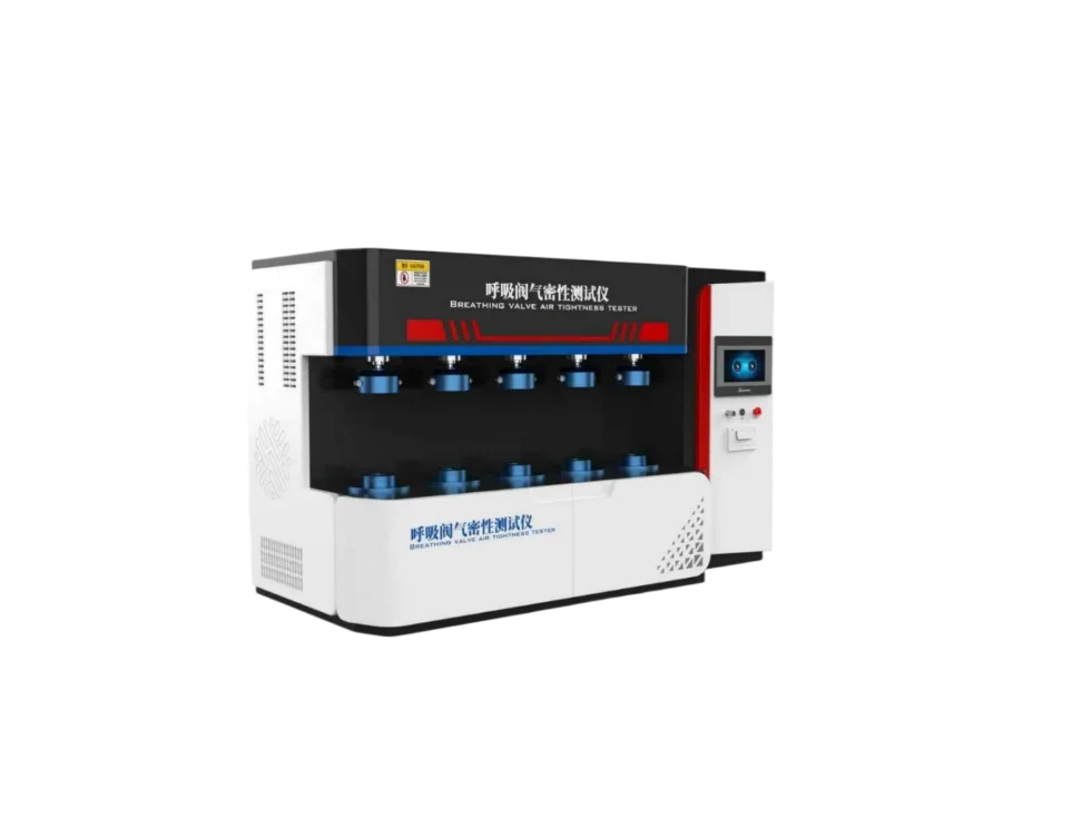 口罩呼吸阀气密性测试仪-五工位
